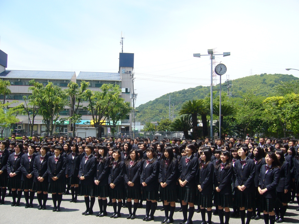 高３ 卒業アルバム写真撮影 金光大阪中学校 高等学校