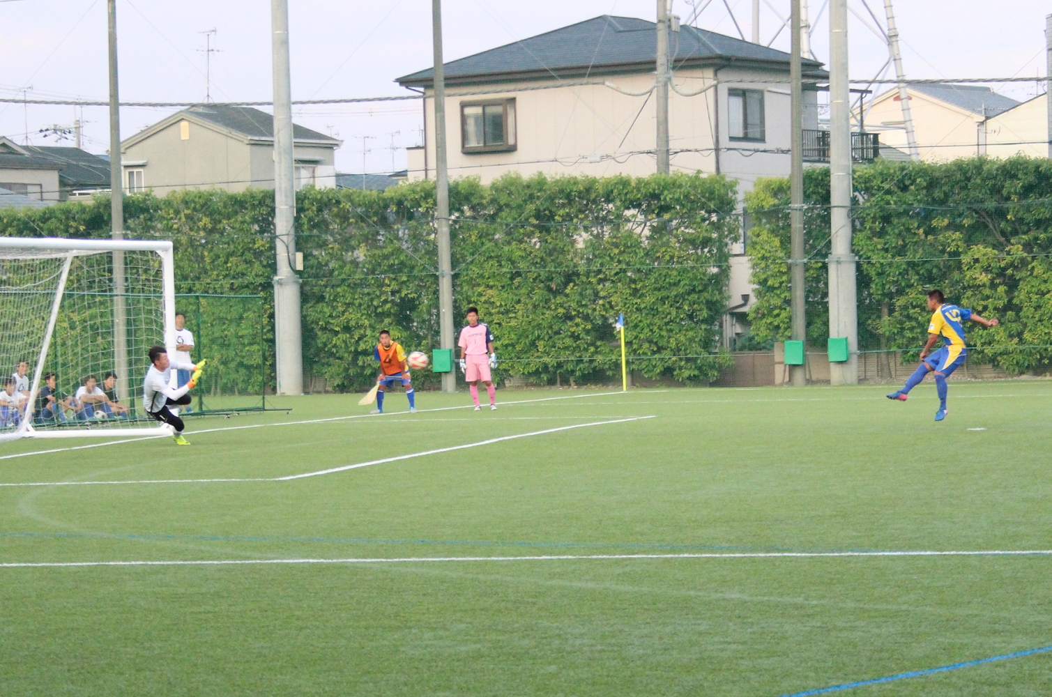 江蘇蘇寧足球倶楽部ｕ１８との練習試合 サッカー部 金光大阪中学校 高等学校