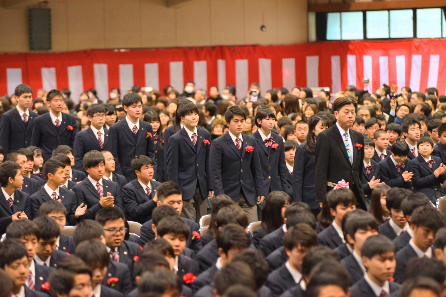 行事 平成30年度 高等学校 卒業式 金光大阪中学校 高等学校